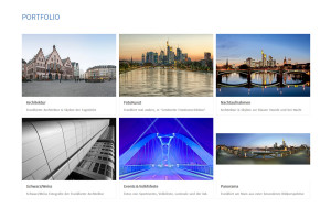 Neues Portfolio Fotogalerie Frankfurt
