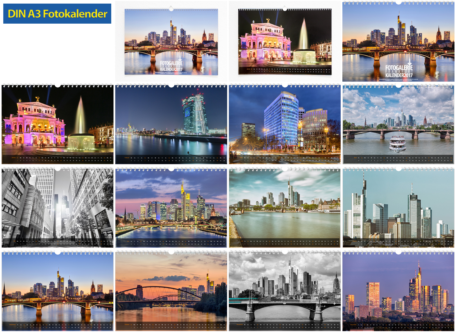 Vorschau Fotogalerie Fotokalender 2017