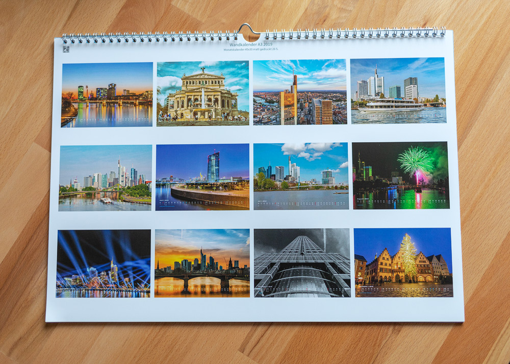 Fotogalerie Frankfurt Kalender 2019 Motivübersicht
