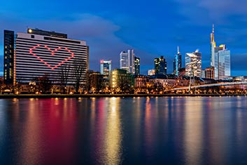Frankfurt bei Nacht Portfolio