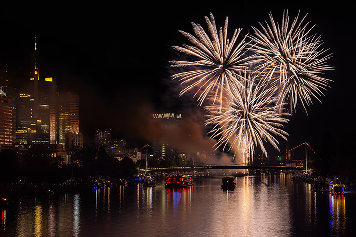 Feuerwerk Museumsuferfest 2025