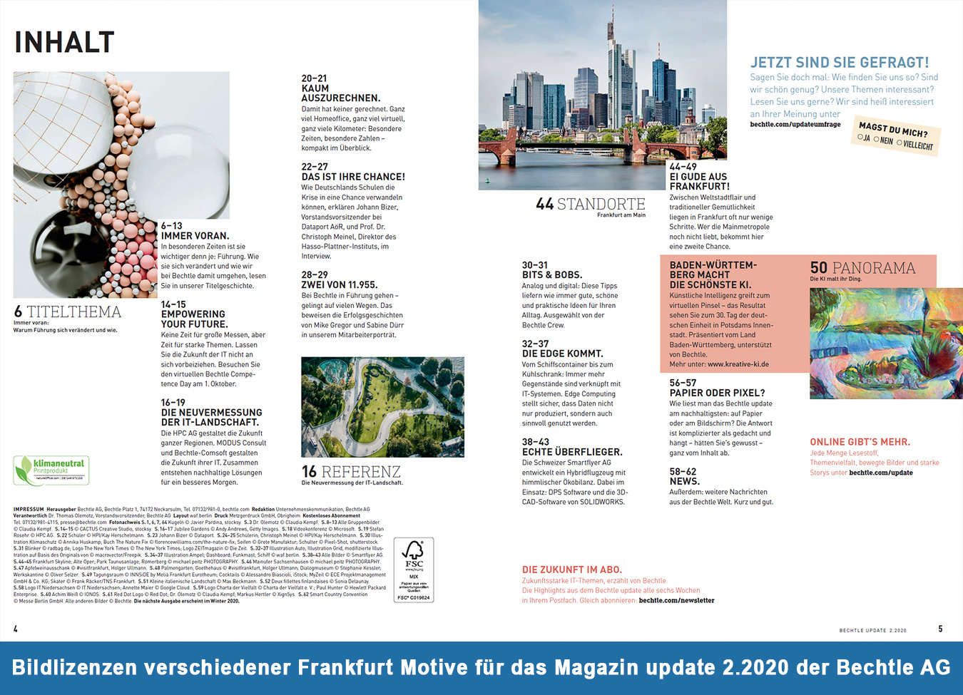 Bildlizenz Frankfurt Bechtle AG