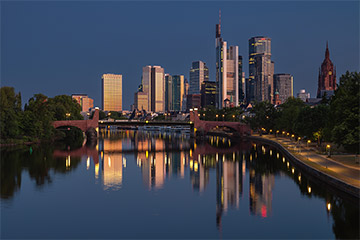 Frankfurt bei Nacht