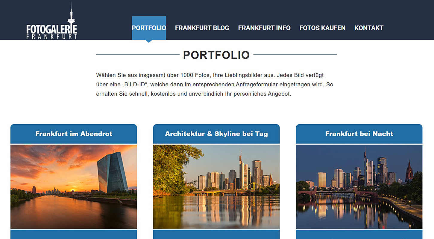 Das neue Portfolio