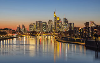 Frankfurt Abendrot 2022-05
