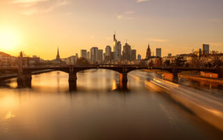 Frankfurt Abendrot 2023