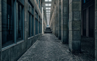 Weg zur Schirn